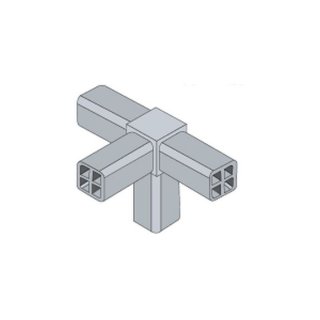 Corner connector E, 25x25x1,5