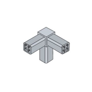 Corner connector N, 30x30x2,0