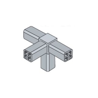 Corner connector O, 30x30x2,0