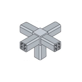 Corner connector P, 30x30x2,0