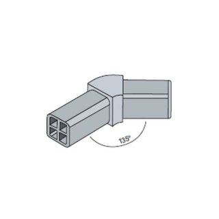 Corner connector S, 30x30x2,0