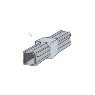 Eckverbinder VB25/1, 25x25x1,5-2