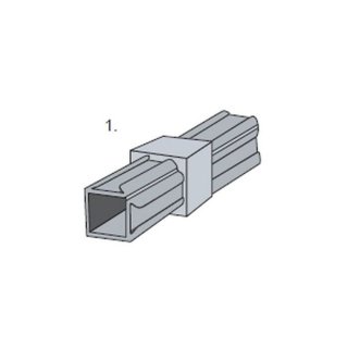 Corner connectorVB30/1, 30x30x1,5