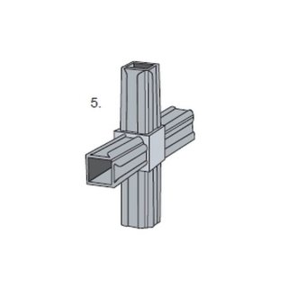 Corner connector VB25/5, 25x25x1,5-2