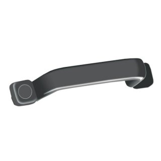 Rubber handles with steel core