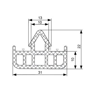 P004/PVC - PVC black