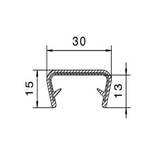 P010012/S4 – KB 20-23 – PVC schwarz