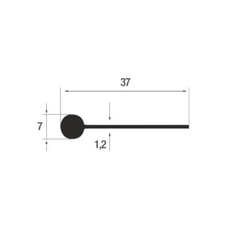 E147 – Weich PVC – Silber 807