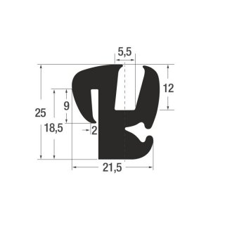 B1117 – EPDM schwarz