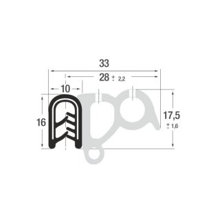 P010074 - 4-6 - EPDM black