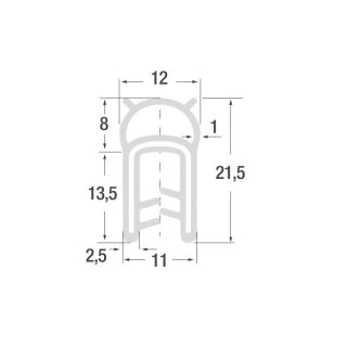 P011010/SILICONE/G - 2-4 - gray