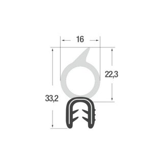 8541 – 1,5-3 – EPDM schwarz