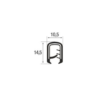 P011022 – KB 2-5 – PVC schwarz