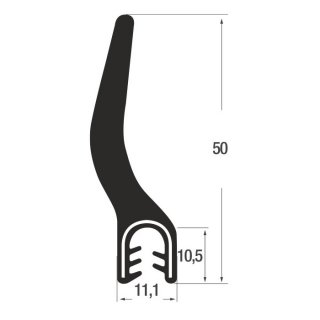 P011017 – KB 2-4 – EPDM schwarz