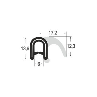 P011003 – KB 2-5 – EPDM schwarz