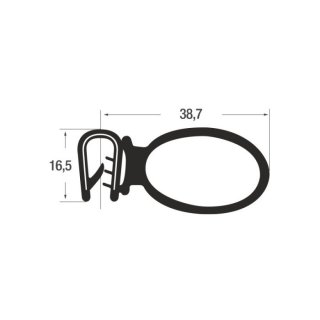 P010035 – 2-4 – PVC/EPDM schwarz