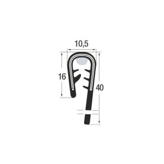 P010049 – KB 3-5 – PVC/Butyl schwarz