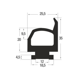 P080 – EPDM schwarz