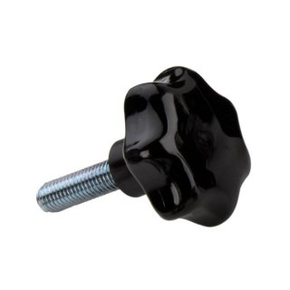 Star grips with grub screw - DIN 6336