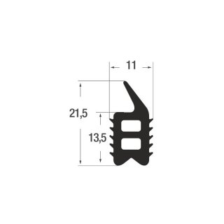 P020003 – PVC-weich schwarz